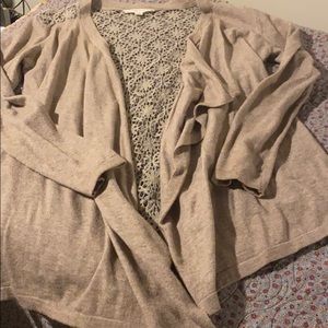 Moon & Sky knit back cardigan size small